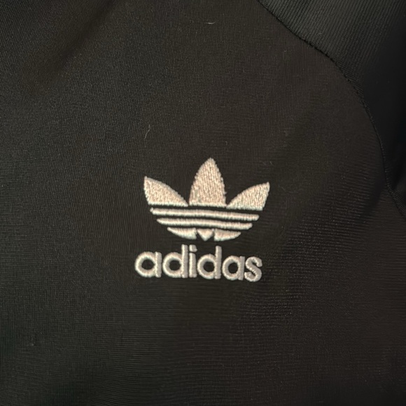 Adidas Black zip up Jacket - Picture 3 of 9